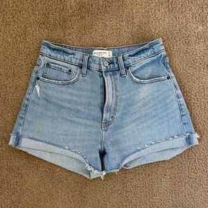 Abercrombie & Fitch Light Wash Jean Shorts